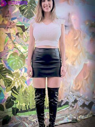 Queen Eugenia With Incredible Thigh-high boots